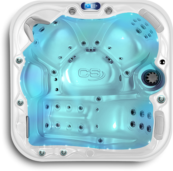 Hot tub Nemo by Canadian Spa International - This super compact model is the latest and the largest in its range