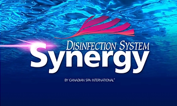 Synergy - unique disinfection system by Canadian Spa International®