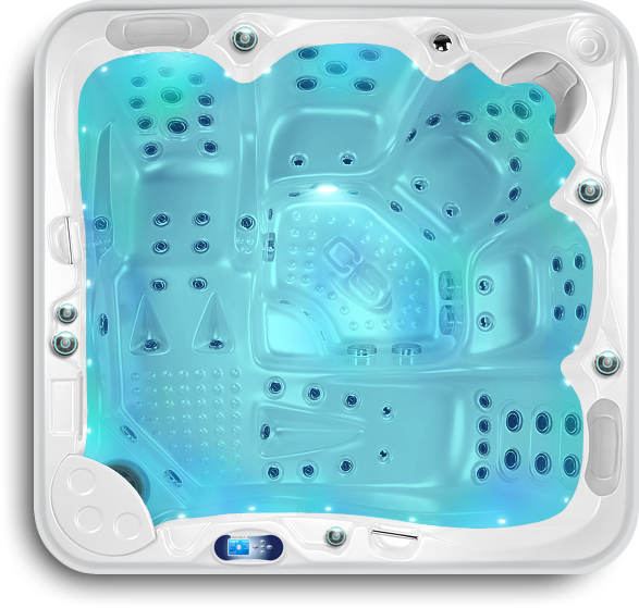 Favourite family hot tub Delphina New by Canadian Spa International® - The Unbeatable Simplicity